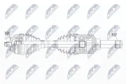 Antriebswelle Hinterachse links Hinterachse rechts NTY NPW-BM-165