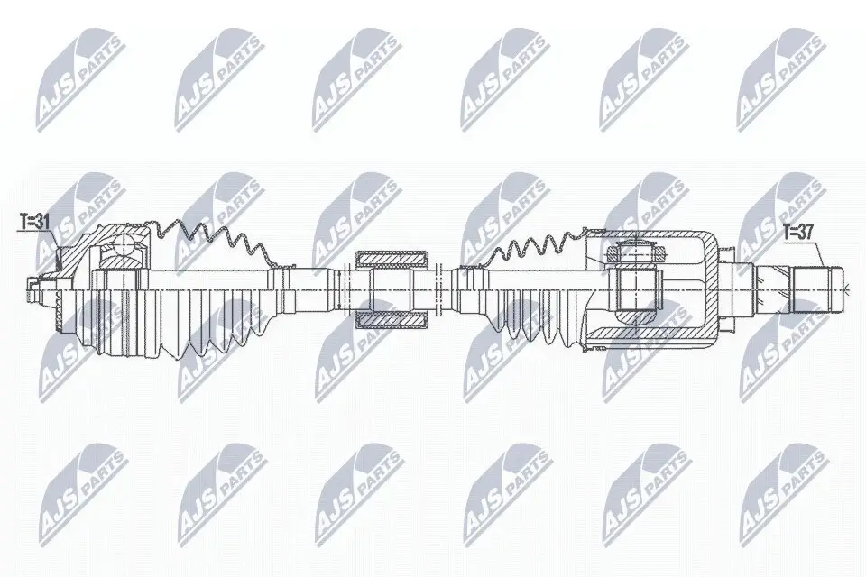 Antriebswelle NTY NPW-BM-170