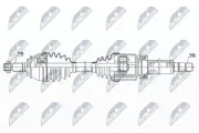 Antriebswelle Vorderachse rechts NTY NPW-BM-173