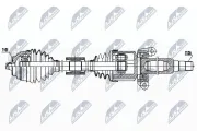 Antriebswelle Vorderachse rechts NTY NPW-BM-188