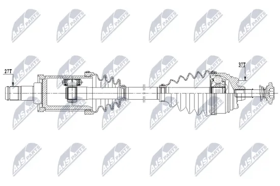 Antriebswelle Vorderachse links NTY NPW-BM-208 Bild Antriebswelle Vorderachse links NTY NPW-BM-208