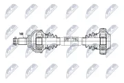 Antriebswelle Hinterachse links Hinterachse rechts NTY NPW-BM-221