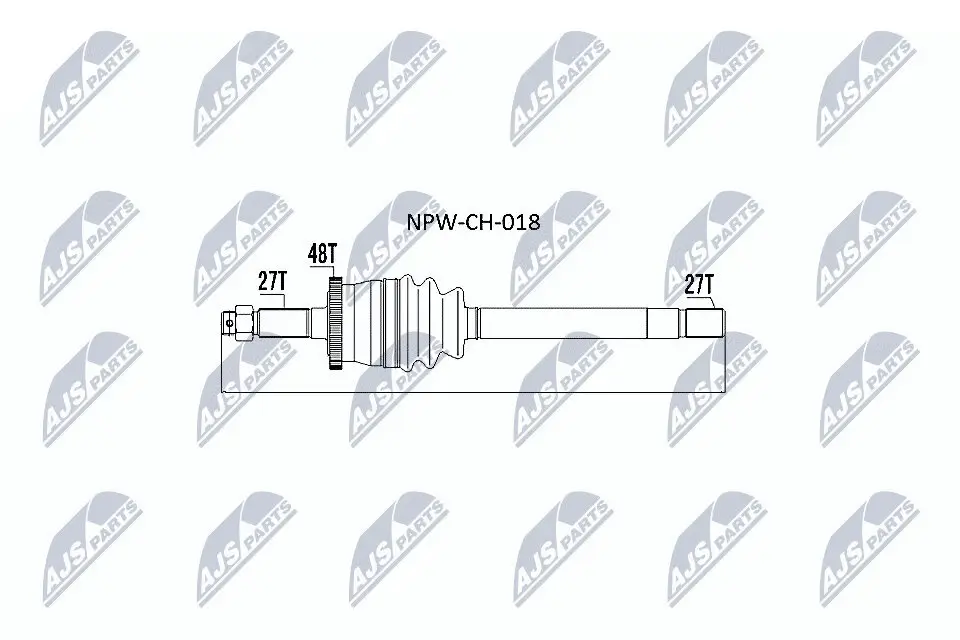 Antriebswelle NTY NPW-CH-018