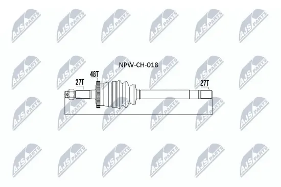 Antriebswelle NTY NPW-CH-018 Bild Antriebswelle NTY NPW-CH-018