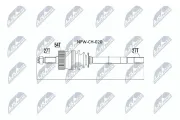 Antriebswelle Vorderachse links NTY NPW-CH-020