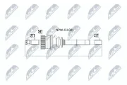 Antriebswelle Vorderachse rechts NTY NPW-CH-021