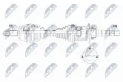 Antriebswelle Vorderachse rechts NTY NPW-CH-040