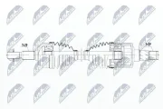 Antriebswelle Vorderachse links NTY NPW-CH-068
