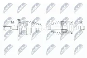 Antriebswelle Hinterachse links NTY NPW-CH-088