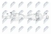 Antriebswelle Hinterachse rechts NTY NPW-CH-090
