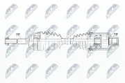 Antriebswelle Vorderachse rechts NTY NPW-CH-098