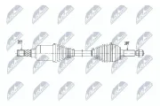 Antriebswelle Vorderachse links NTY NPW-CH-118