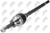 Antriebswelle Vorderachse links NTY NPW-CH-154 Bild Antriebswelle Vorderachse links NTY NPW-CH-154