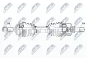 Antriebswelle Vorderachse rechts NTY NPW-CT-055