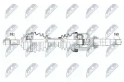 Antriebswelle Vorderachse rechts NTY NPW-CT-057