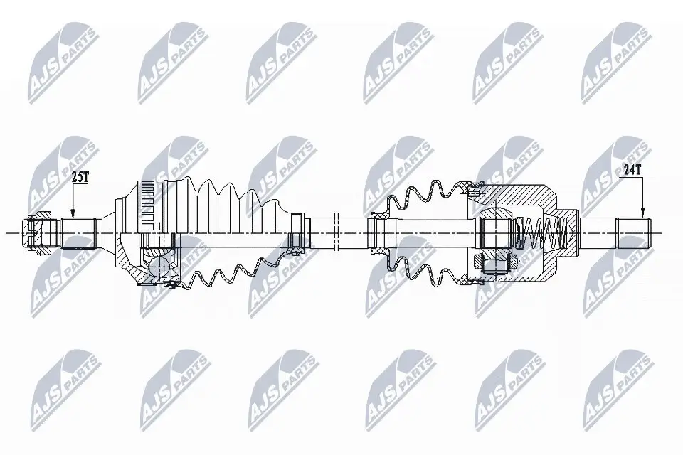 Antriebswelle NTY NPW-CT-075