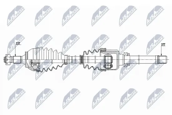 Antriebswelle NTY NPW-CT-081 Bild Antriebswelle NTY NPW-CT-081