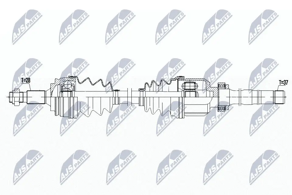 Antriebswelle NTY NPW-CT-091