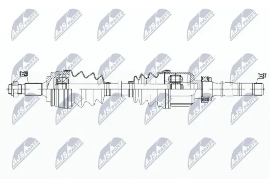 Antriebswelle NTY NPW-CT-091 Bild Antriebswelle NTY NPW-CT-091