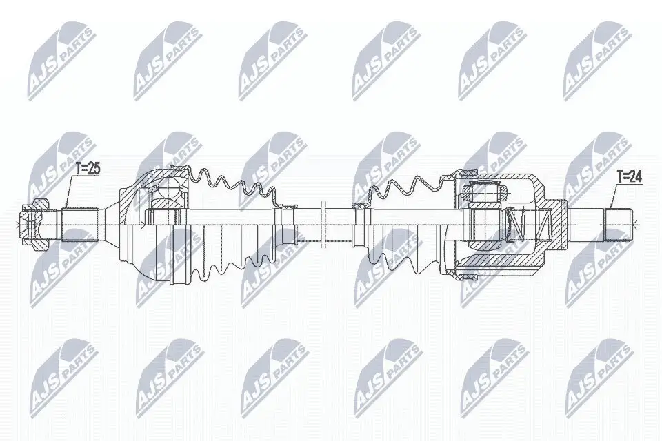 Antriebswelle NTY NPW-CT-103