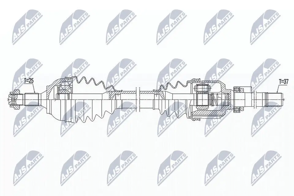 Antriebswelle NTY NPW-CT-107