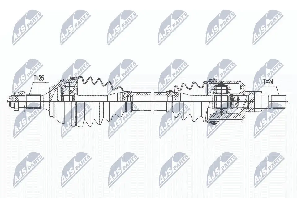 Antriebswelle NTY NPW-CT-109