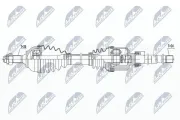 Antriebswelle Vorderachse rechts NTY NPW-CT-111