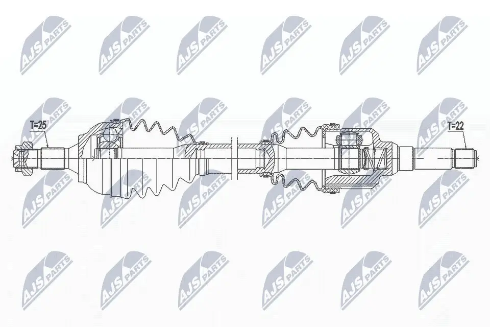 Antriebswelle NTY NPW-CT-113