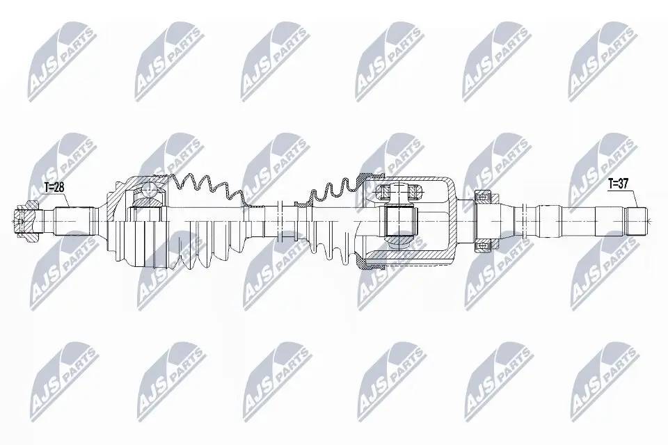 Antriebswelle NTY NPW-CT-121