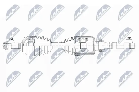 Antriebswelle NTY NPW-CT-121 Bild Antriebswelle NTY NPW-CT-121