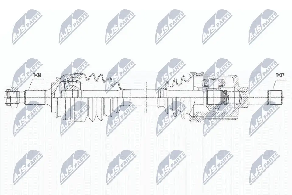 Antriebswelle NTY NPW-CT-131