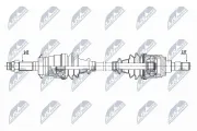 Antriebswelle Vorderachse rechts NTY NPW-DA-001