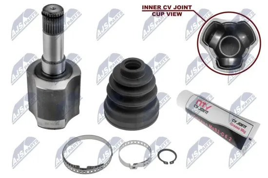 Gelenksatz, Antriebswelle Vorderachse links getriebeseitig NTY NPW-DW-000 Bild Gelenksatz, Antriebswelle Vorderachse links getriebeseitig NTY NPW-DW-000