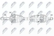 Antriebswelle Vorderachse rechts NTY NPW-DW-045