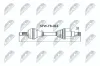 Antriebswelle Vorderachse links Vorderachse NTY NPW-FR-024 Bild Antriebswelle Vorderachse links Vorderachse NTY NPW-FR-024