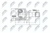 Gelenksatz, Antriebswelle Vorderachse links getriebeseitig NTY NPW-FR-036