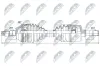 Antriebswelle Vorderachse NTY NPW-FR-042 Bild Antriebswelle Vorderachse NTY NPW-FR-042
