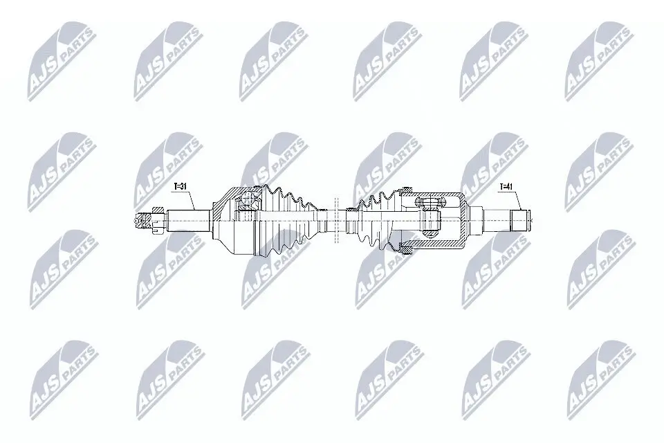 Antriebswelle NTY NPW-FR-075