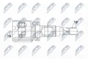 Gelenksatz, Antriebswelle NTY NPW-FR-083