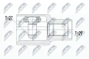 Gelenksatz, Antriebswelle NTY NPW-FR-089