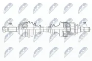 Antriebswelle Vorderachse links NTY NPW-FR-103
