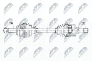 Antriebswelle Vorderachse links NTY NPW-FR-167