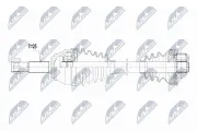 Antriebswelle Vorderachse links NTY NPW-FT-025