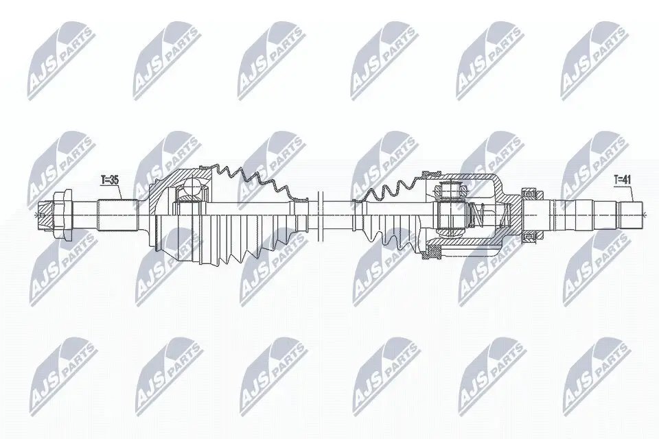 Antriebswelle NTY NPW-FT-039