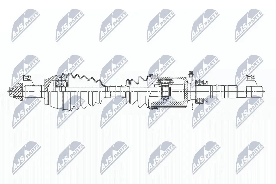 Antriebswelle NTY NPW-FT-041