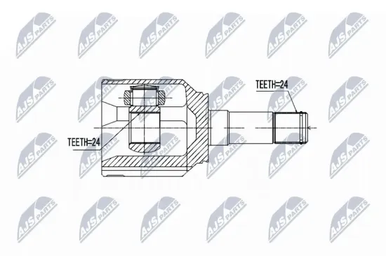 Gelenksatz, Antriebswelle Vorderachse links NTY NPW-FT-048 Bild Gelenksatz, Antriebswelle Vorderachse links NTY NPW-FT-048