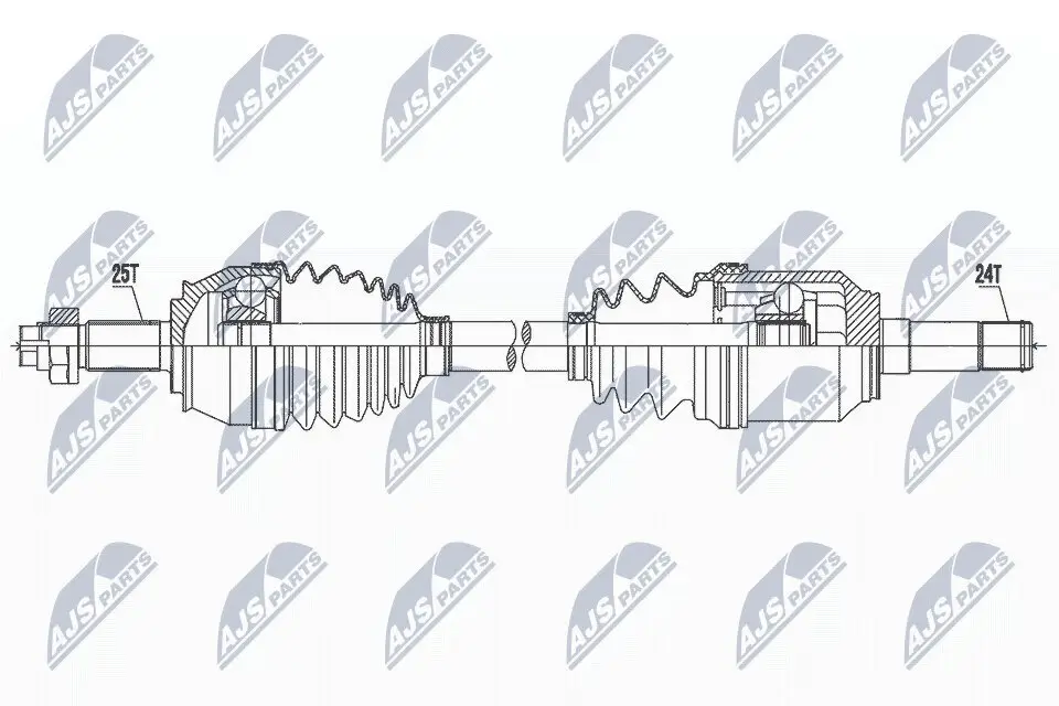 Antriebswelle NTY NPW-FT-055