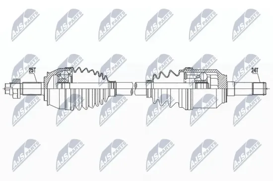 Antriebswelle NTY NPW-FT-055 Bild Antriebswelle NTY NPW-FT-055