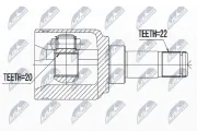 Gelenksatz, Antriebswelle NTY NPW-FT-061