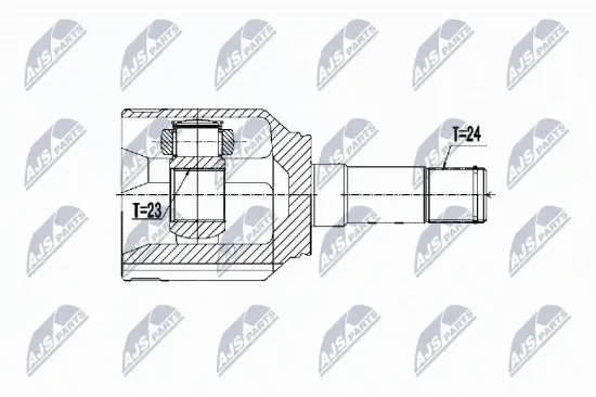 Gelenksatz, Antriebswelle NTY NPW-FT-072 Bild Gelenksatz, Antriebswelle NTY NPW-FT-072